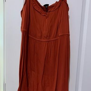 Torrid size 3 sienna orange babydoll top.